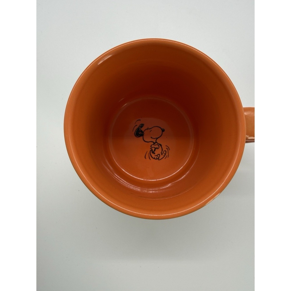 Peanuts‎ Snoopy Pumpkin Everything Fall Autumn 21 oz  Large Coffee Cup Mug Cute - Picture 6 of 7